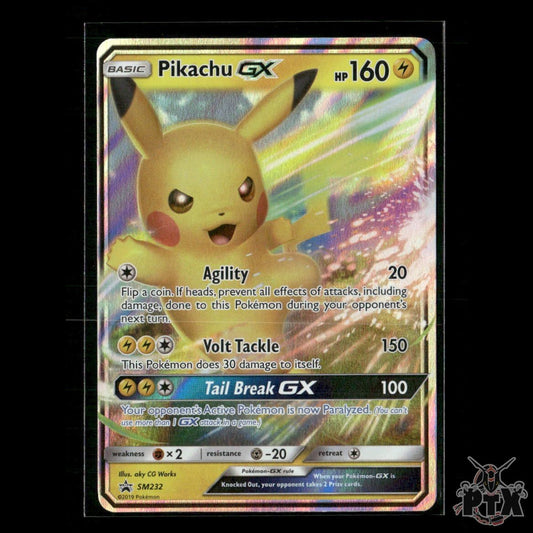 Pikachu GX SM232 SM Promos NM Pokemon