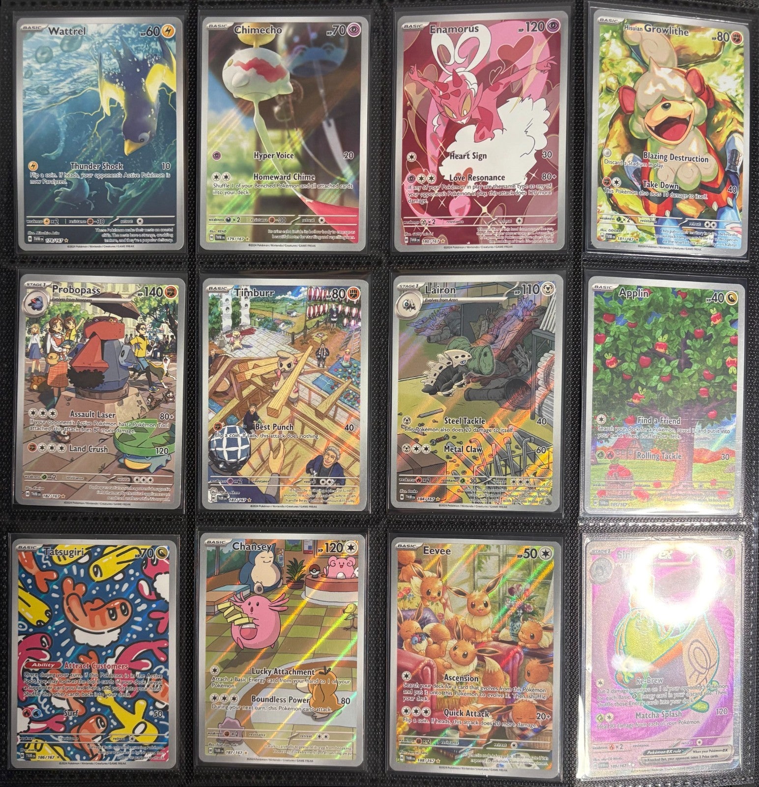 Twilight Masquerade Master Set 226/226 All NM/NM+ Pokemon 2024