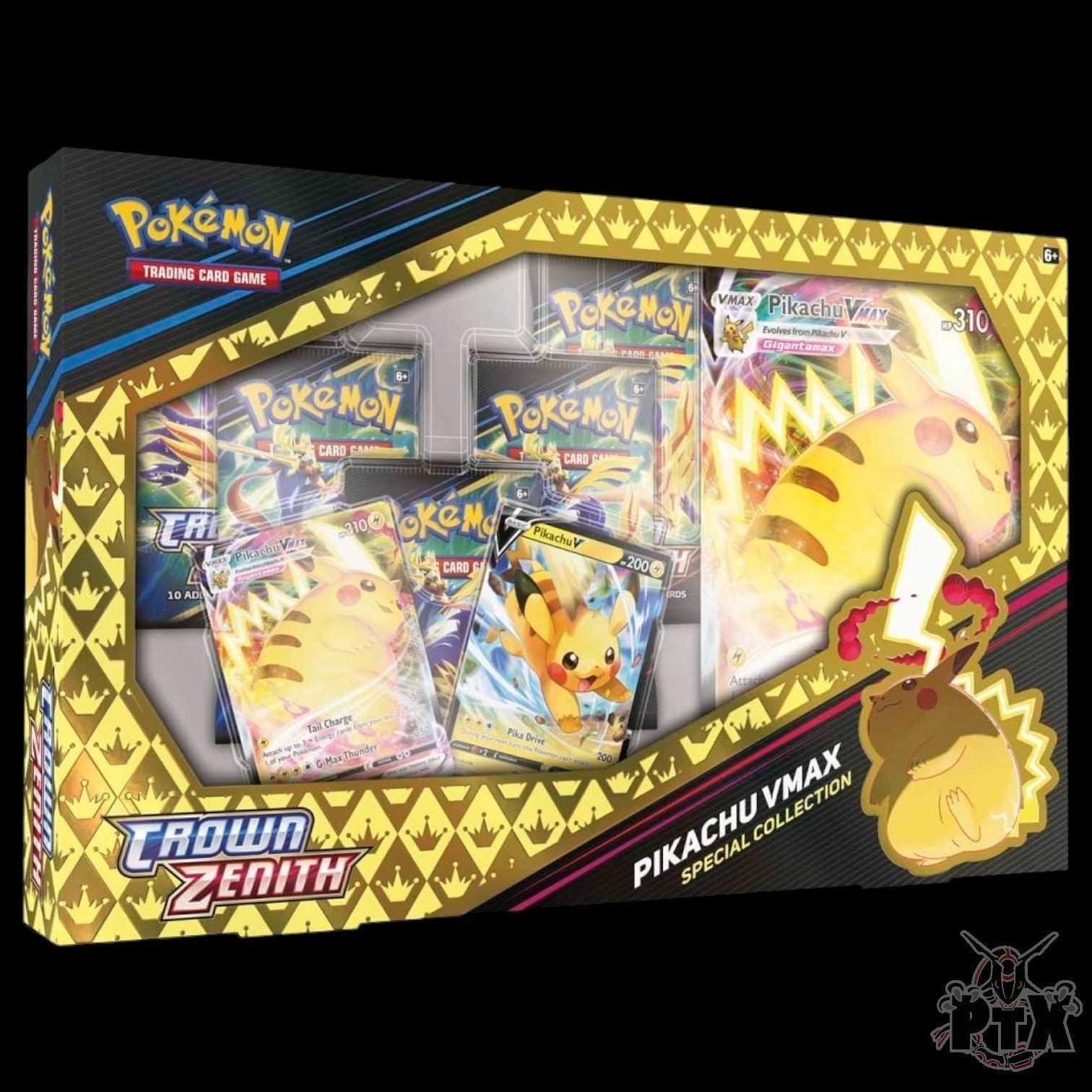 Pikachu VMAX Special Collection Box Crown Zenith Pokemon 2023