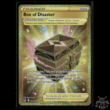 Box of Disaster (Secret) 214/196 SWSH11: Lost Origin NM Pokemon