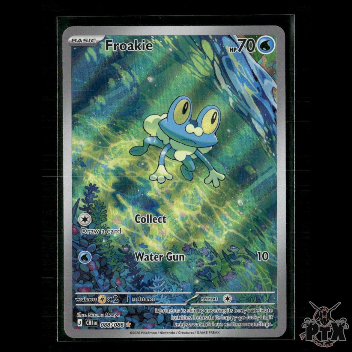 Froakie 088/086 ME04: Chaos Rising NM Pokemon