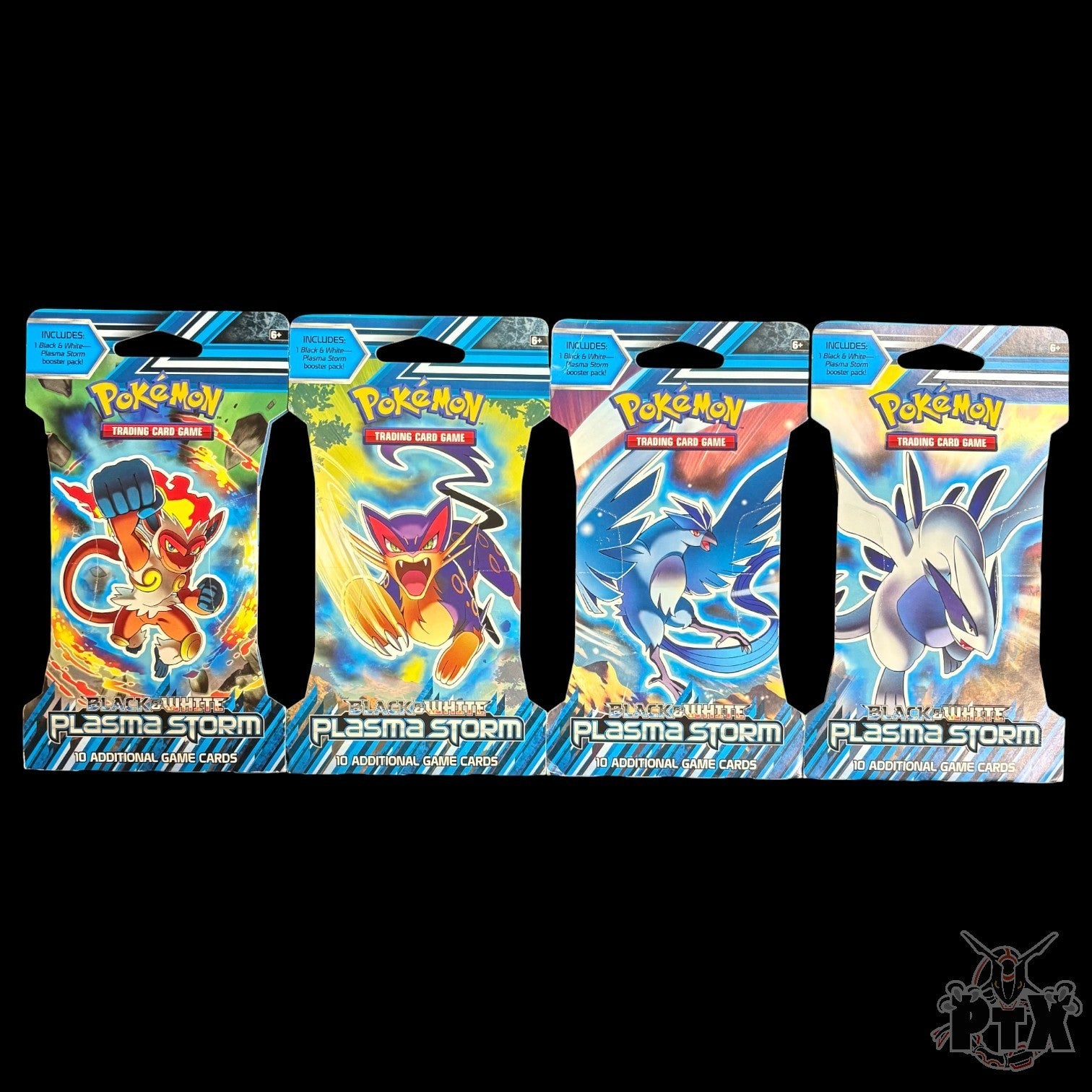 Plasma Storm Sleeved Booster Complete Art Set Factory Sealed Pokemon
