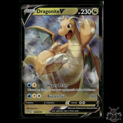 Dragonite V 049/078 Pokemon GO NM Pokemon