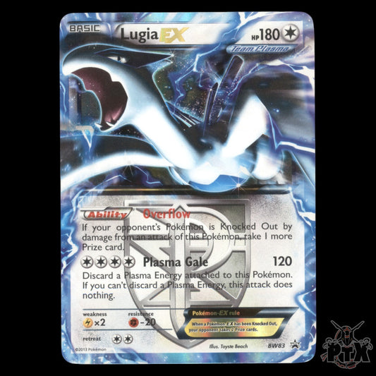 Lugia ex #BW83 Black & White Promos MP/Moderately Played Pokemon 2013