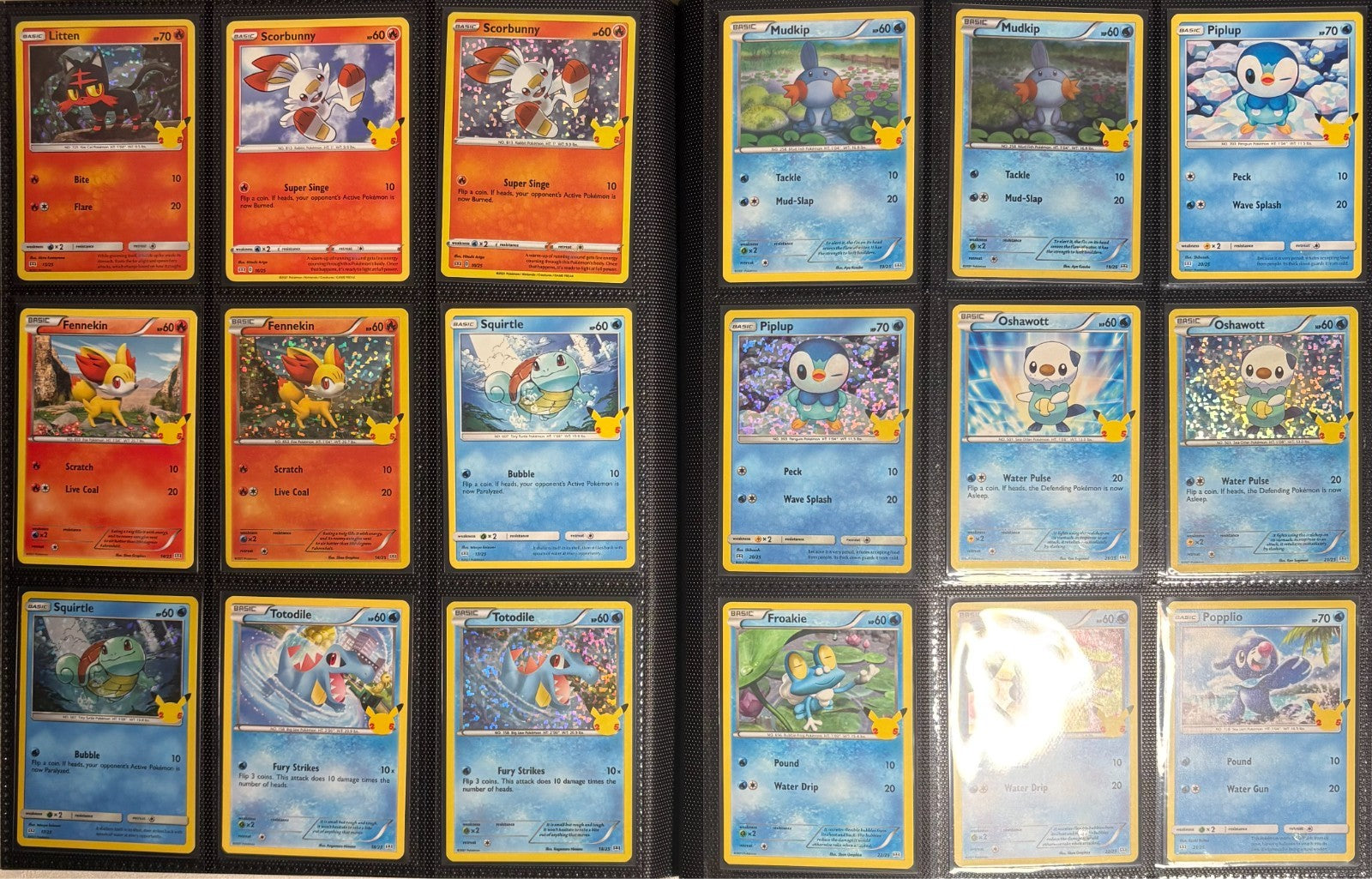 Celebrations Master Set With McDonald set All NM Pokemon 2021
