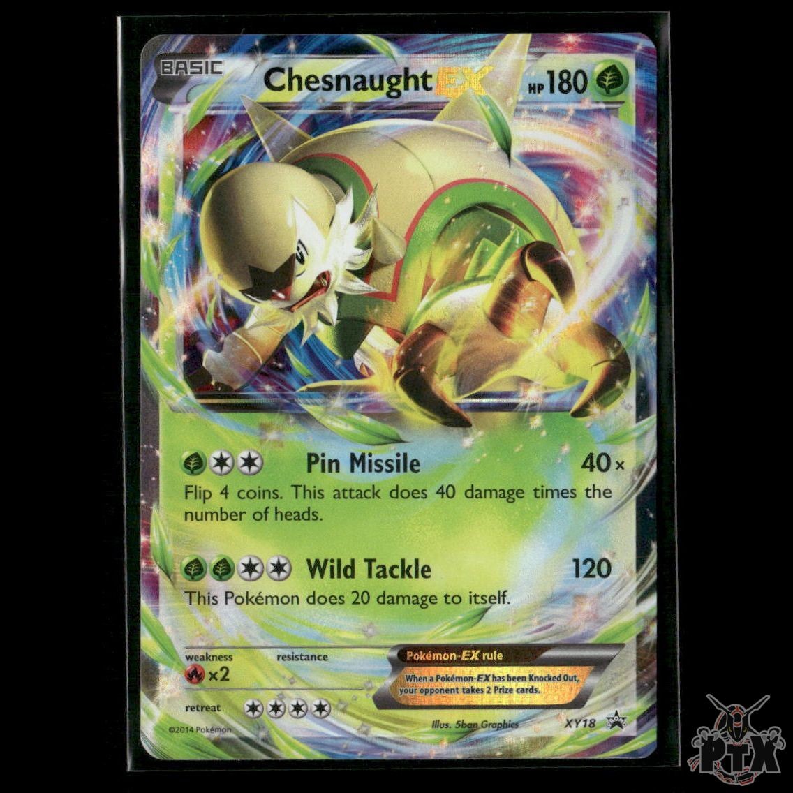 Chesnaught EX XY18 XY Promos LP Pokemon