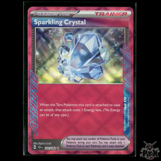 Sparkling Crystal 142/142 SV07: Stellar Crown NM Pokemon 2024