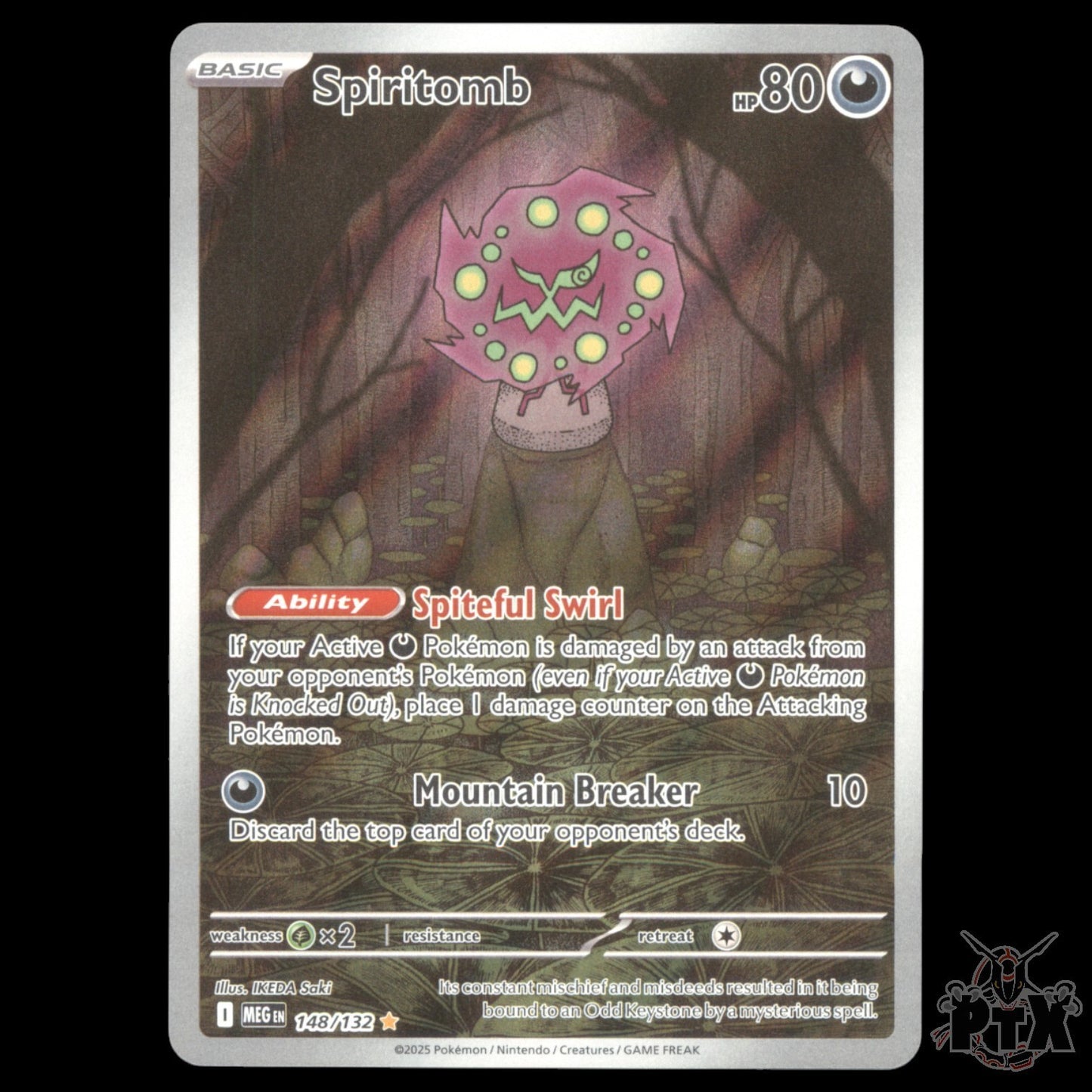 Spiritomb #148/132 Mega Evolution NM/Near Mint Pokemon 2025