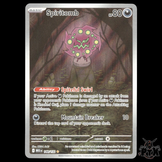 Spiritomb #148/132 Mega Evolution NM/Near Mint Pokemon 2025