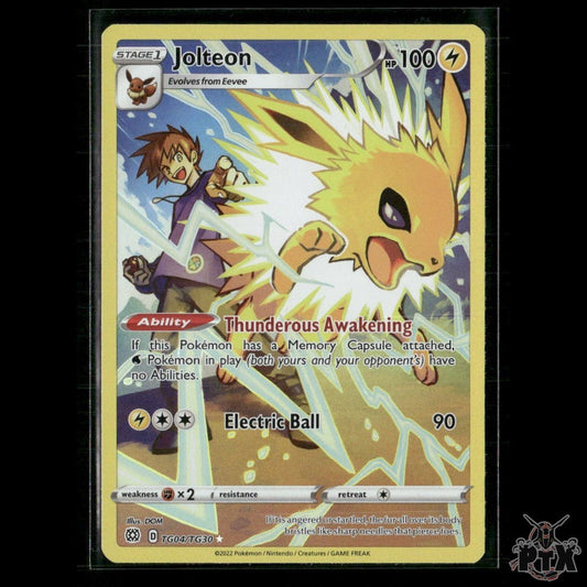 Jolteon TG04/TG30 SWSH09: Brilliant Stars Trainer Gallery NM Pokemon