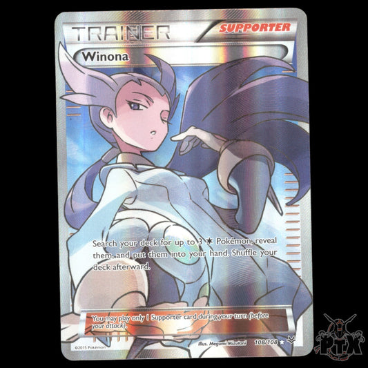 Winona #108/108 Roaring Skies NM/LP Pokemon 2015