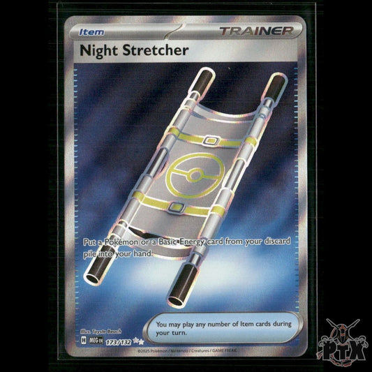 Night Stretcher 173/132 ME01: Mega Evolution NM Pokemon
