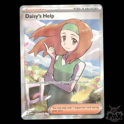 Daisy's Help #195/165 Scarlet & Violet 151 NM/Near Mint Pokemon 2023