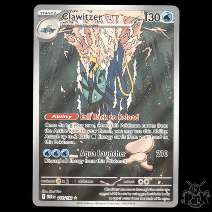 Clawitzer #141/132 Mega Evolution NM/Near Mint Pokemon 2025