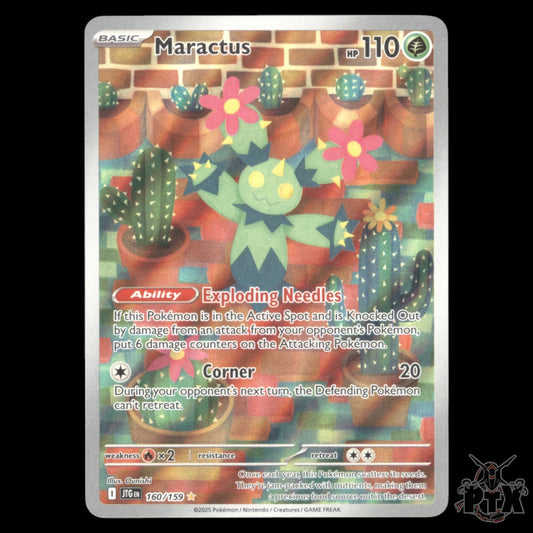Maractus #160/159 Journey Together NM/Near Mint Pokemon 2025