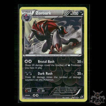 Zoroark 90/113 Legendary Treasures NM Pokemon