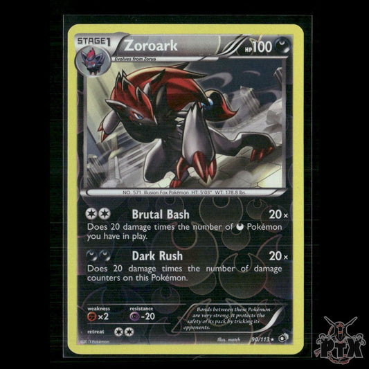 Zoroark 90/113 Legendary Treasures NM Pokemon