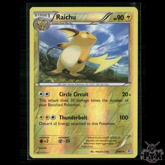 Raichu 27/83 Generations NM Pokemon