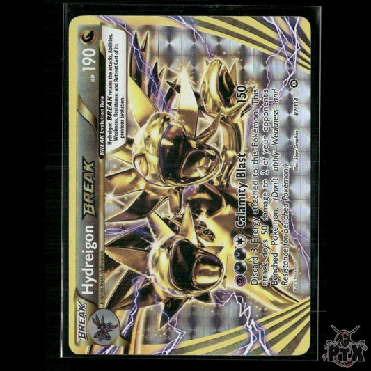 Hydreigon BREAK 87/114 XY - Steam Siege LP Pokemon