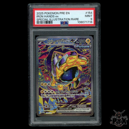 Iron Hand ex #154/131 PSA 9 Prismatic Evolutions Pokemon 2025