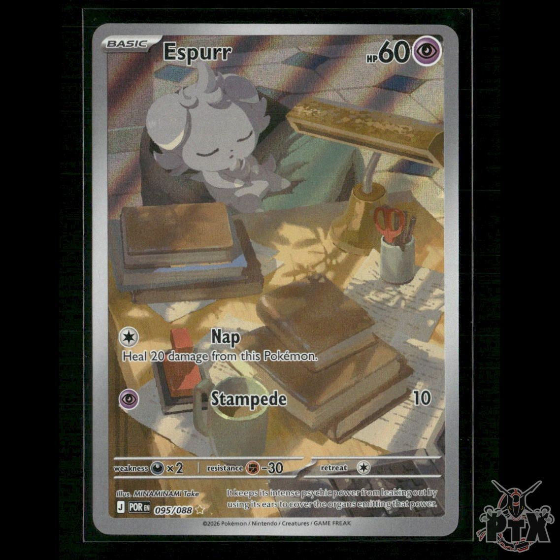 Espurr 095/088 ME03: Perfect Order NM Pokemon