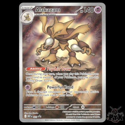 Alakazam #009 Mega Evolution Promo NM/Near Mint Pokemon 2025