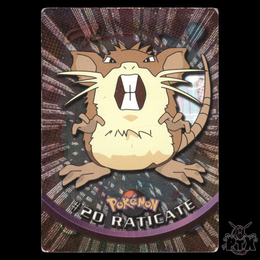 Topps Raticate #20 Foil Series 1 Pokemon 2000