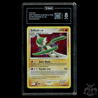 Gallade Holo 6/132 TAG 8 Secret Wonders Pokemon 2007