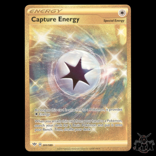 Capture Energy #201/189 Darkness Ablaze NM/Near Mint Pokemon 2020