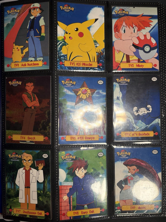 Topps Series 1, 2, 3 Master Set 228 Cards Pokemon 1999