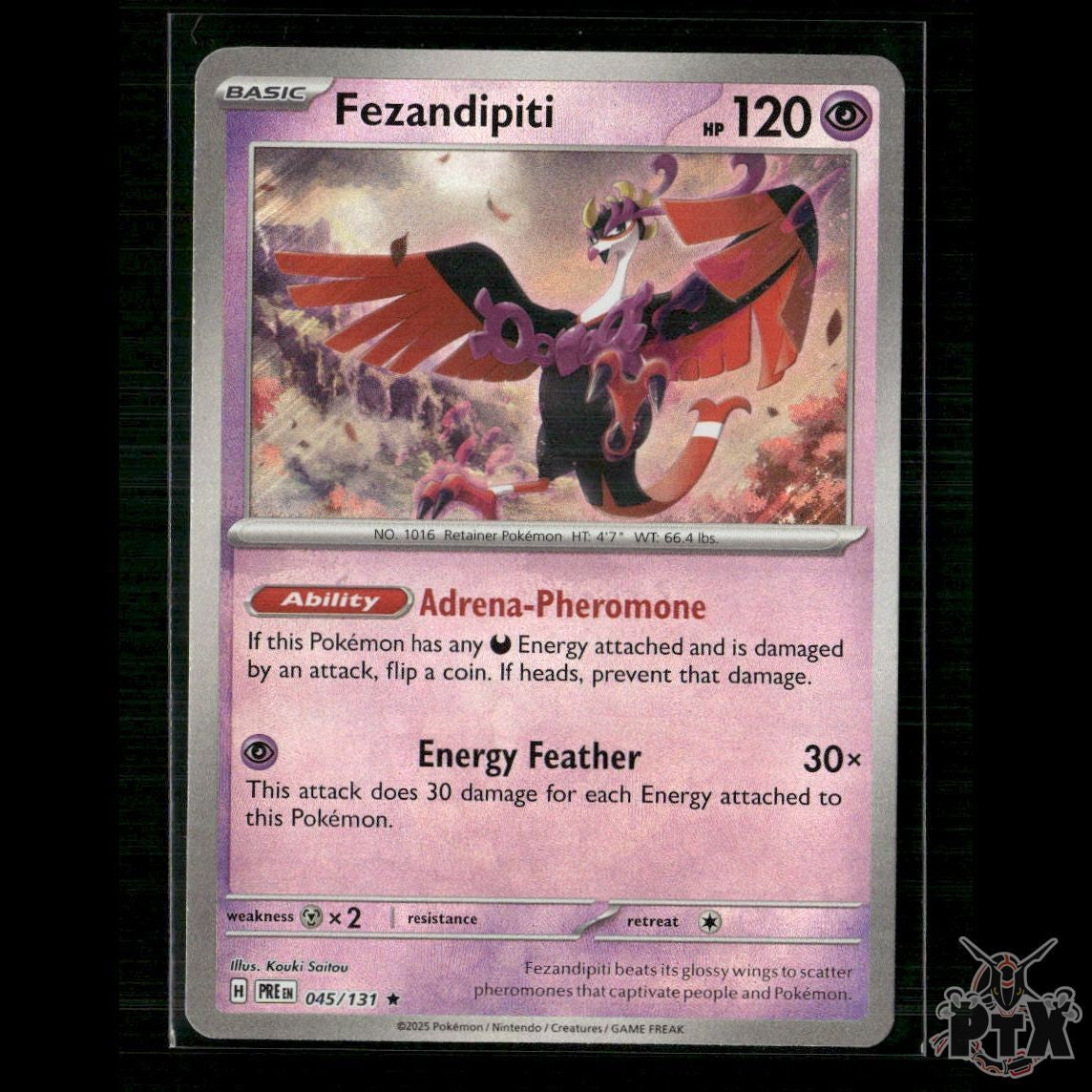 Fezandipiti (Poke Ball Pattern) 045/131 SV: Prismatic Evolutions NM Pokemon