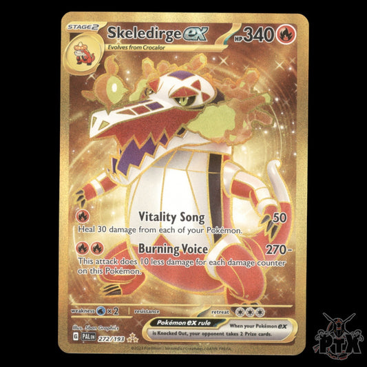 Skeledirge ex #272/193 Paldea Evolved NM/Near Mint Pokemon 2023