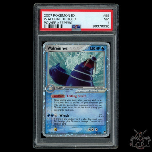 Walrein ex #99/108 PSA 7 Power Keepers Pokemon 2007