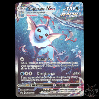 Vaporeon VMAX #SWSH182 Sword & Shield Promo NM/Near Mint Pokemon 2021