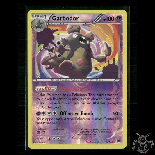 Garbodor 57/122 XY - BREAKpoint NM Pokemon