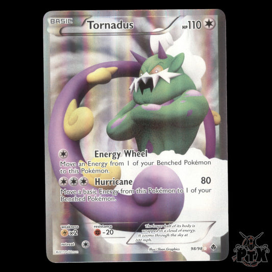 Tornadus #98/98 Emerging Powers NM/Near Mint Pokemon 2011