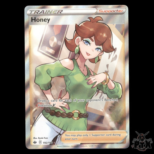 Honey #192/198 Chilling Reign NM/Near Mint Pokemon 2021