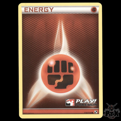 Fighting Energy PLAY! Holo #110/114 Promo NM/Near Mint Pokemon 2011