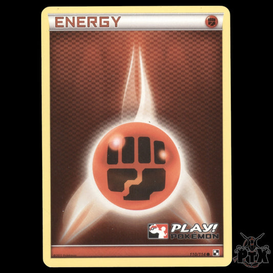 Fighting Energy PLAY! Holo #110/114 Promo NM/Near Mint Pokemon 2011