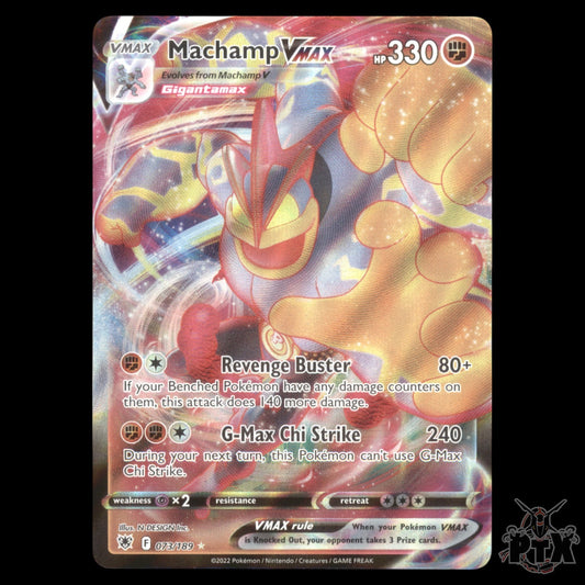 Machamp VMAX #73/189 Astral Radiance NM/Near Mint Pokemon 2022