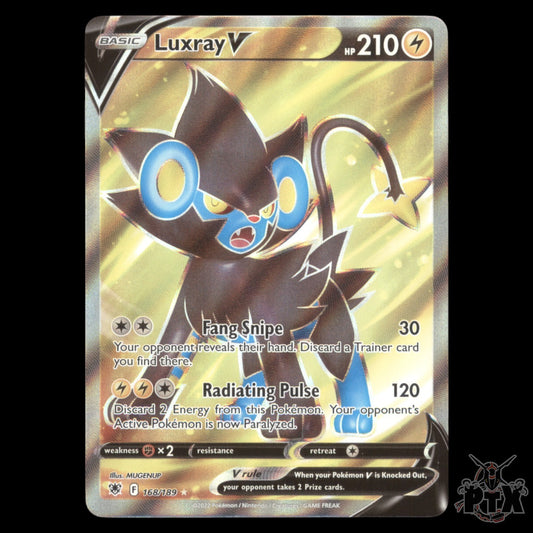 Luxray V #168/189 Astral Radiance NM/Near Mint Pokemon 2022