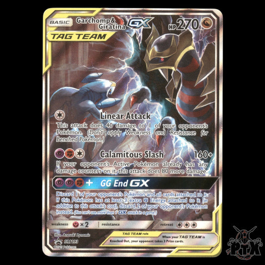 Garchomp & Giratina GX #SM193 Sun & Moon Promo NM/Near Mint Pokemon 2019