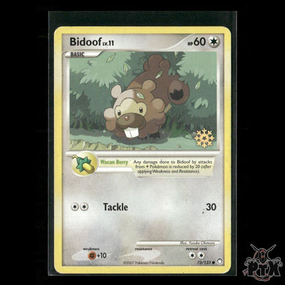 Bidoof 73/123 Countdown Calendar Promos HP Pokemon