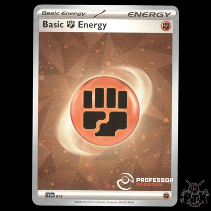 Fighting Energy Holo #014 Professor Program NM/Near Mint Pokemon 2024