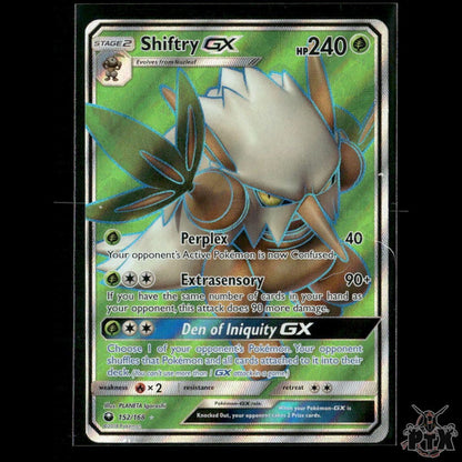 Shiftry GX (Full Art) 152/168 SM - Celestial Storm LP Pokemon