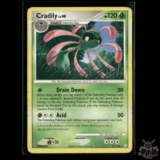 Cradily 21/146 Legends Awakened HP Pokemon
