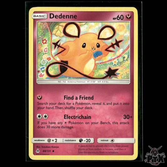 Dedenne 88/131 SM - Forbidden Light NM Pokemon