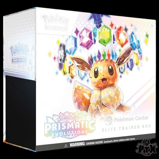 Prismatic Evolutions Pokemon Center ETB/Elite Trainer Box Pokemon 2025