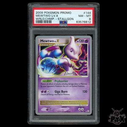 Mewtwo LV. X 144/146 PSA 8 World Championship 2009 Promo Pokemon