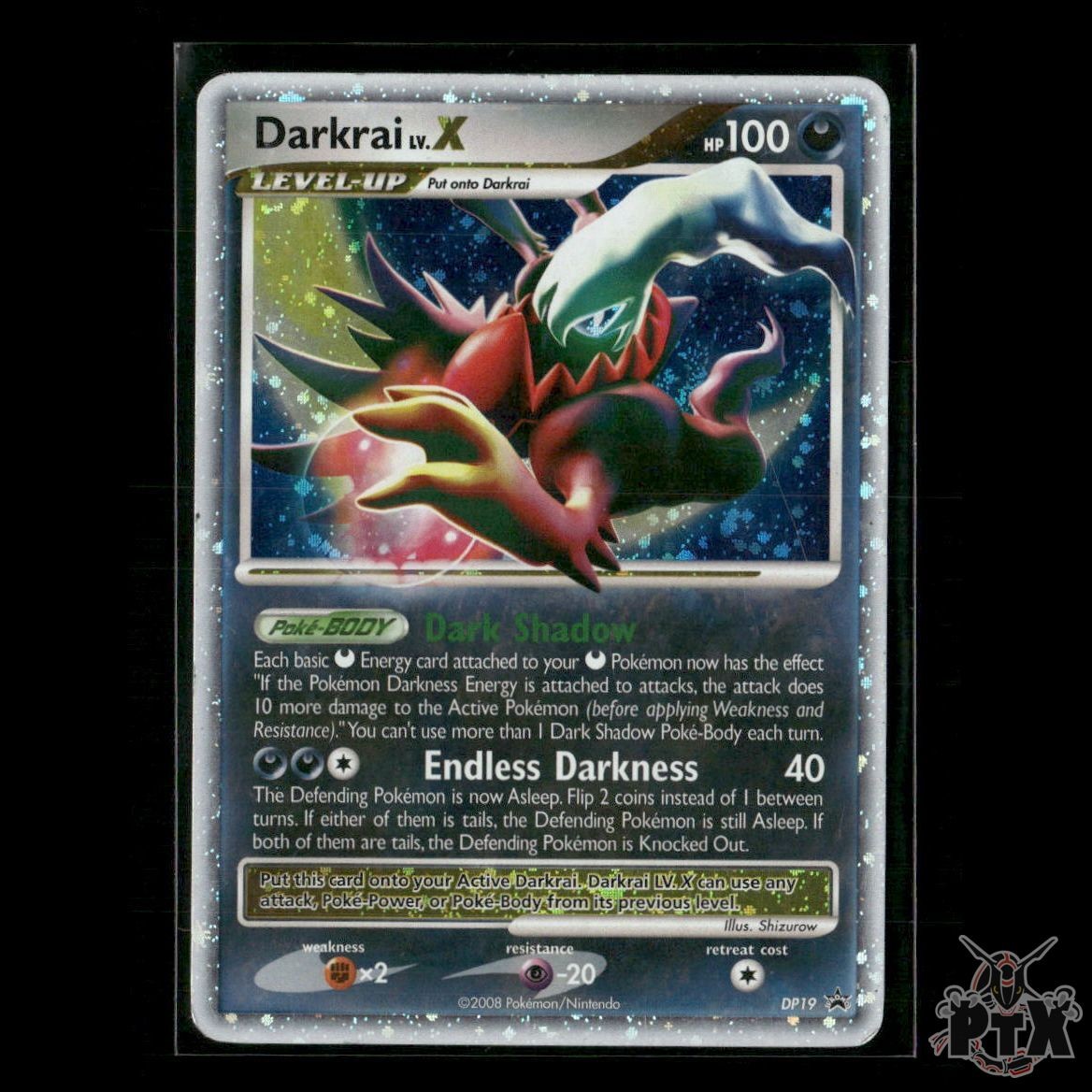 Darkrai LV.X DP19 Diamond and Pearl Promos MP Pokemon